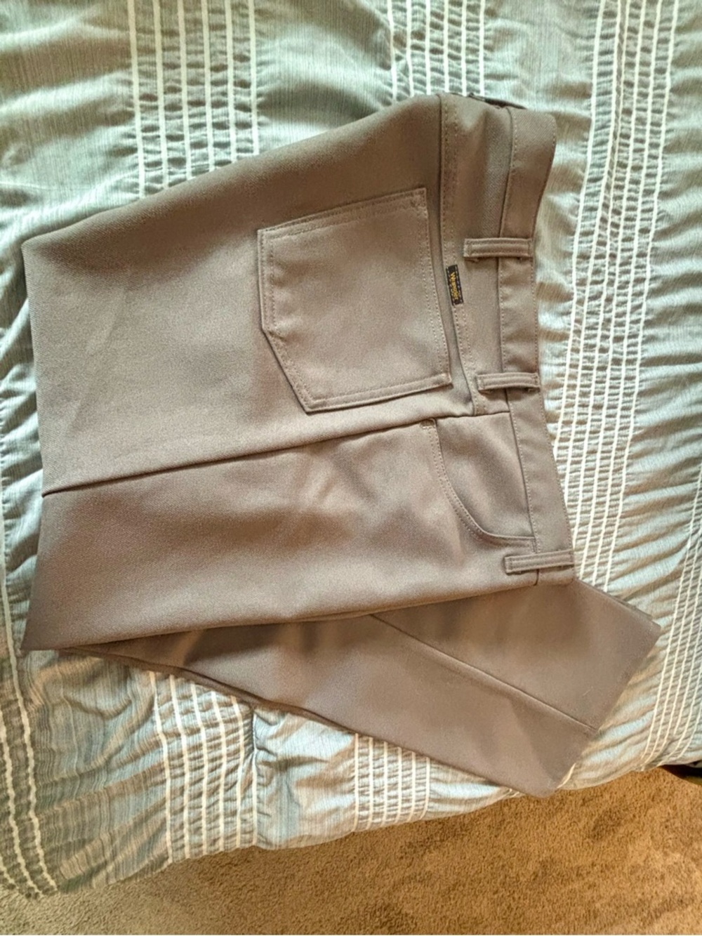 Wrangler Tan Zip-Up Western Pants
